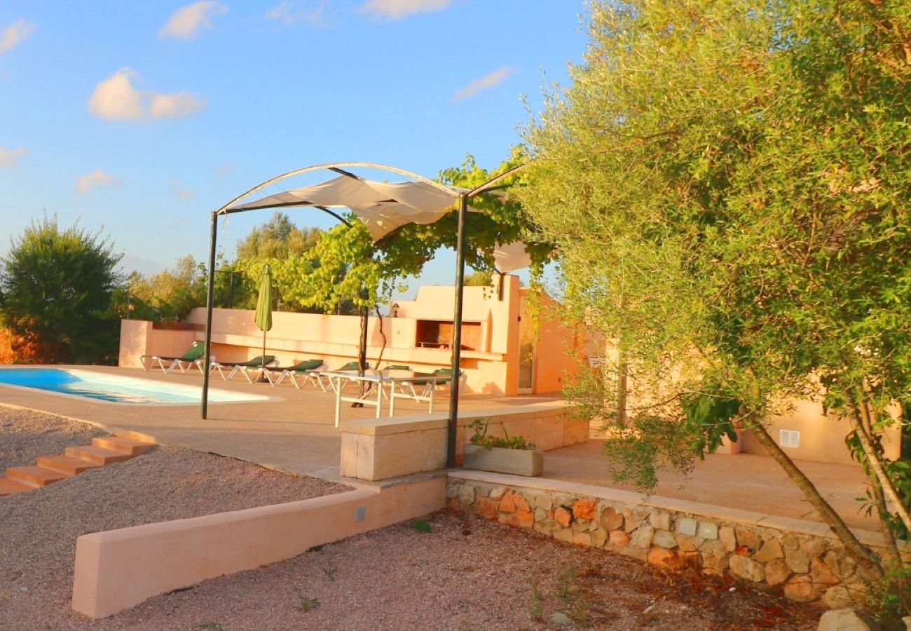 Domaine à Algaida - Villa Sa Torreta avec piscine solarium et une grande terrasse 401