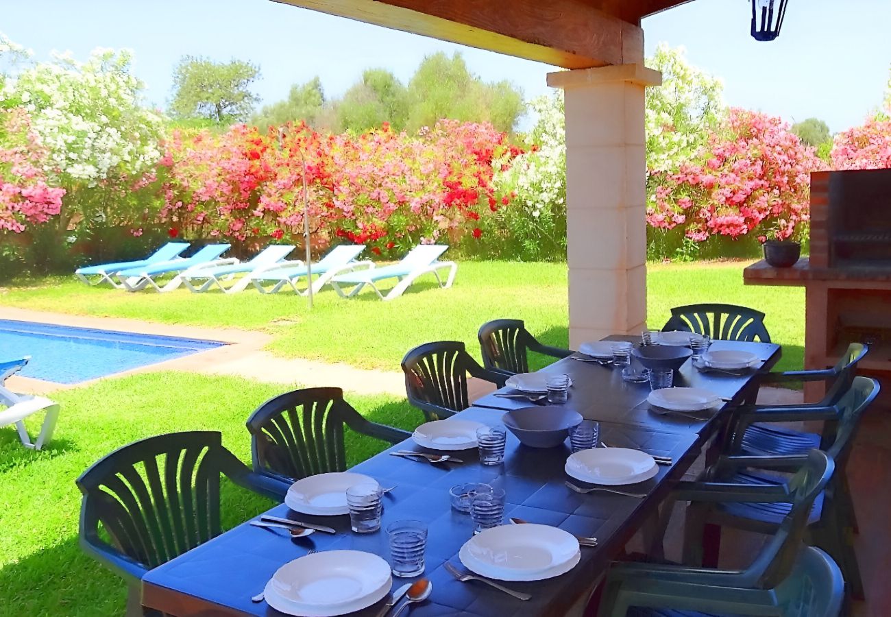 Domaine à Felanitx - Son Mas 402 magnifique finca rustique avec piscine privée, terrasse, jardin et climatisation