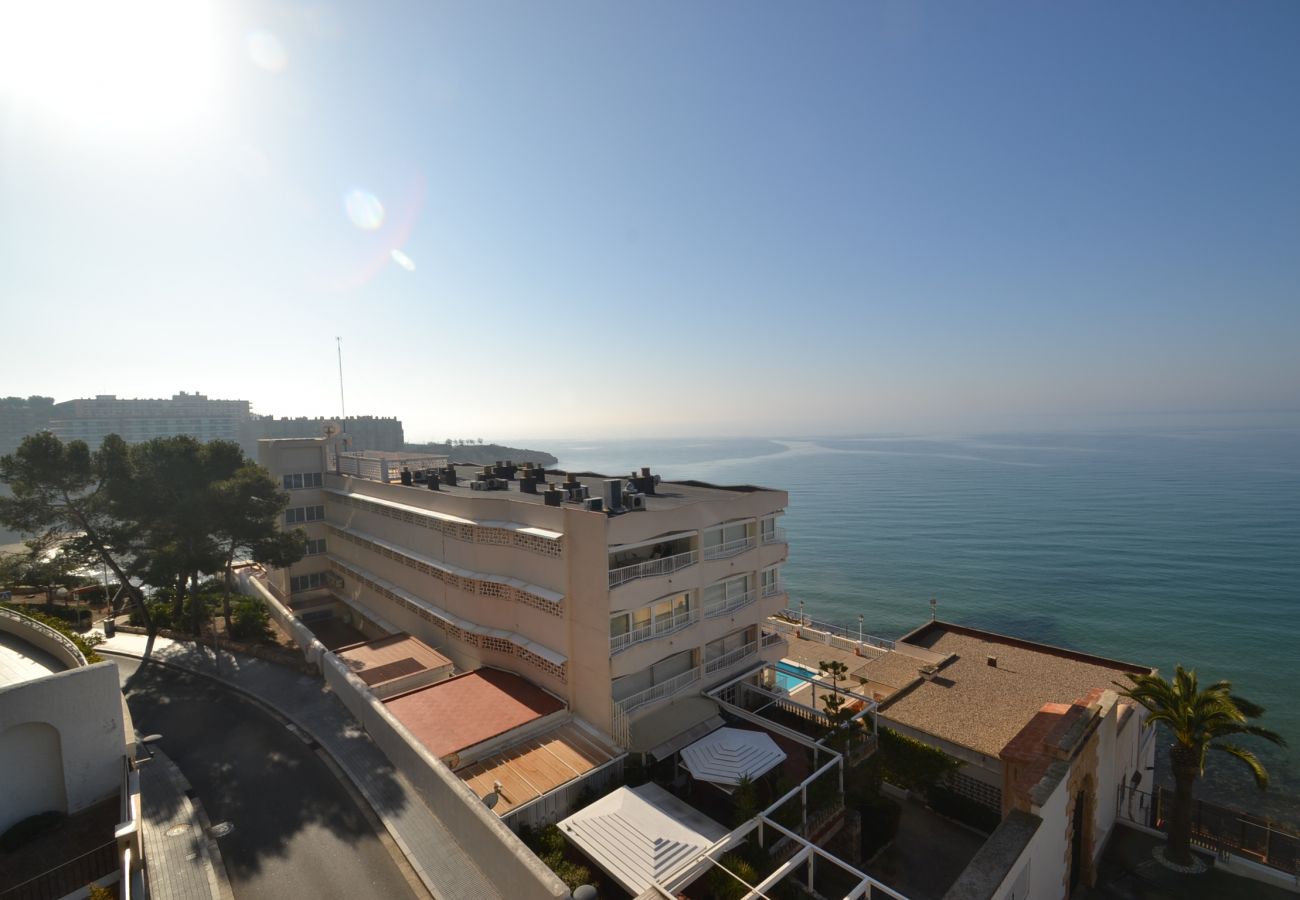 Appartement à Salou - Nautilus:Terrasse vue mer-260m plage Salou-Wifi,clim,linge gratuit