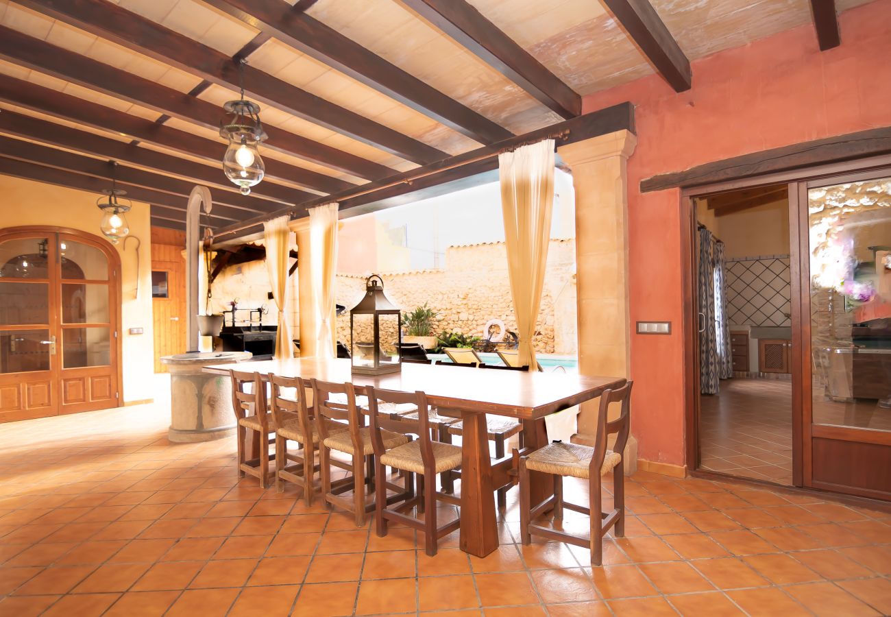 Villa à Muro - Can Bassa 243 villa fantastique avec piscine privée, terrasse, barbecue et air conditionné
