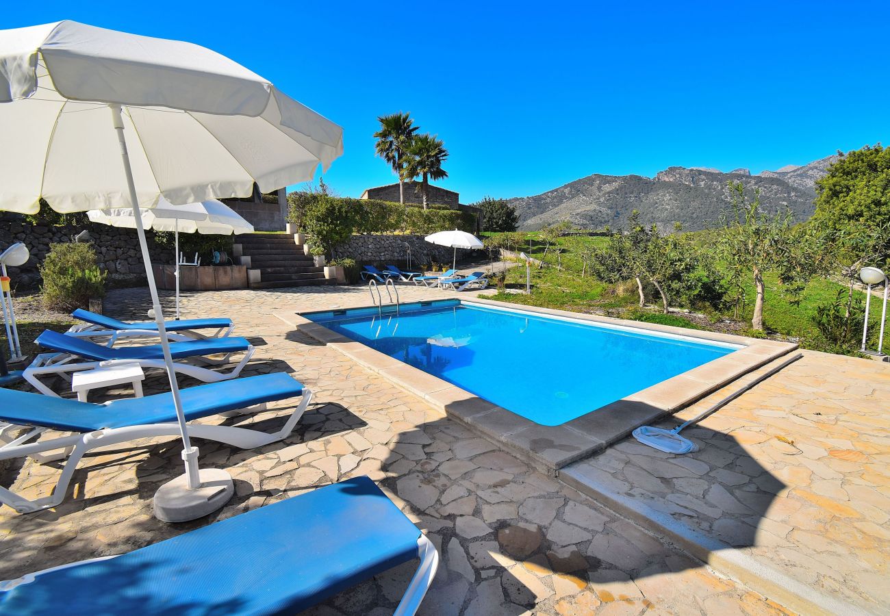 Villa à Selva - Cantabou 014 magnifique finca avec piscine privée, grand jardin, barbecue et climatisation
