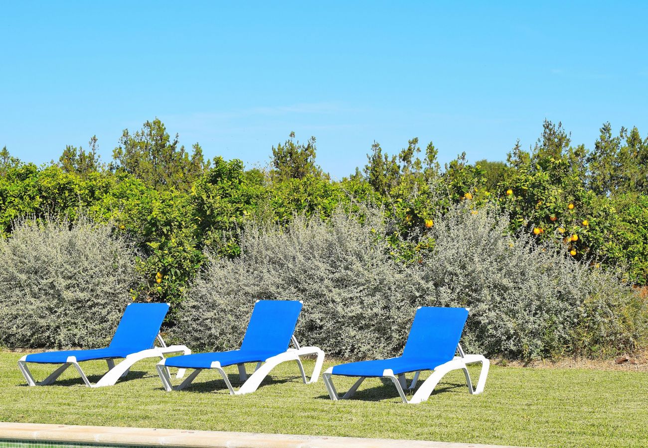 Domaine à Can Picafort - Son Morey Tarongers 108 fantastique finca avec piscine privée, jardin, terrasse et climatisation