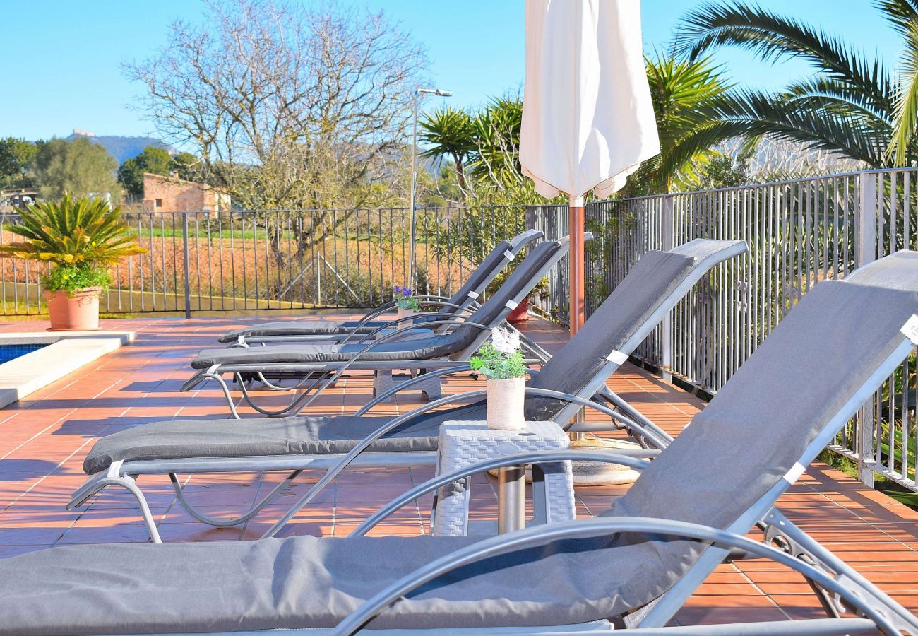 Domaine à Cas Concos - Can Claret Gran 176 magnifique villa avec piscine privée, grande terrasse, air conditionné et WiFi