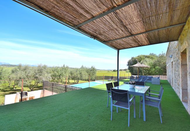 Domaine à Maria de la salut - Es Gassons 012 villa fantastique avec piscine privée, vue imprenable, barbecue et climatisation