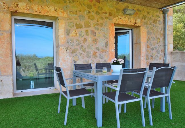 Domaine à Maria de la salut - Es Gassons 012 villa fantastique avec piscine privée, vue imprenable, barbecue et climatisation