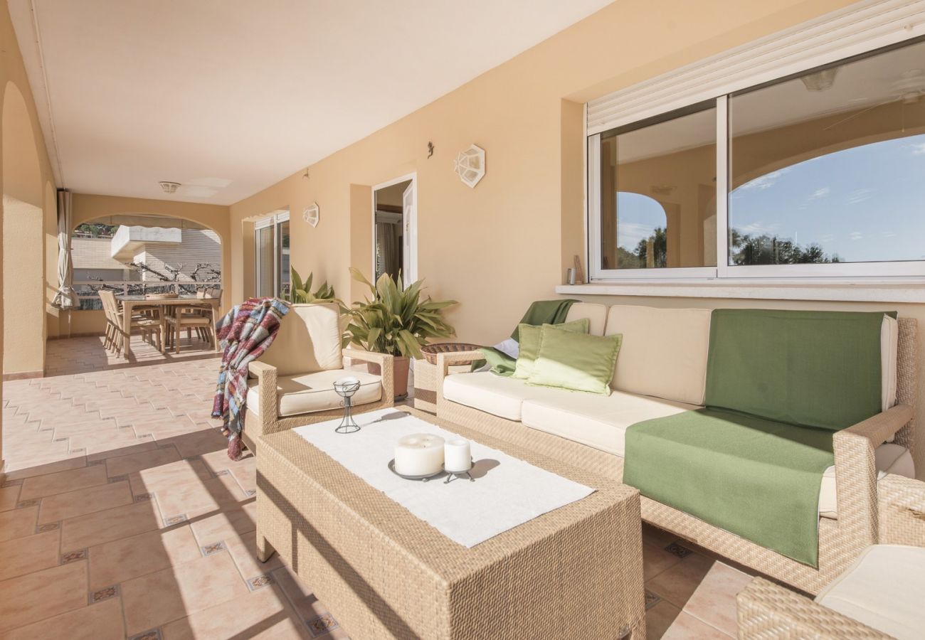 Villa à Tarragone - TH10 Magnifique maison avec vue sur la mer à 200m de la plage