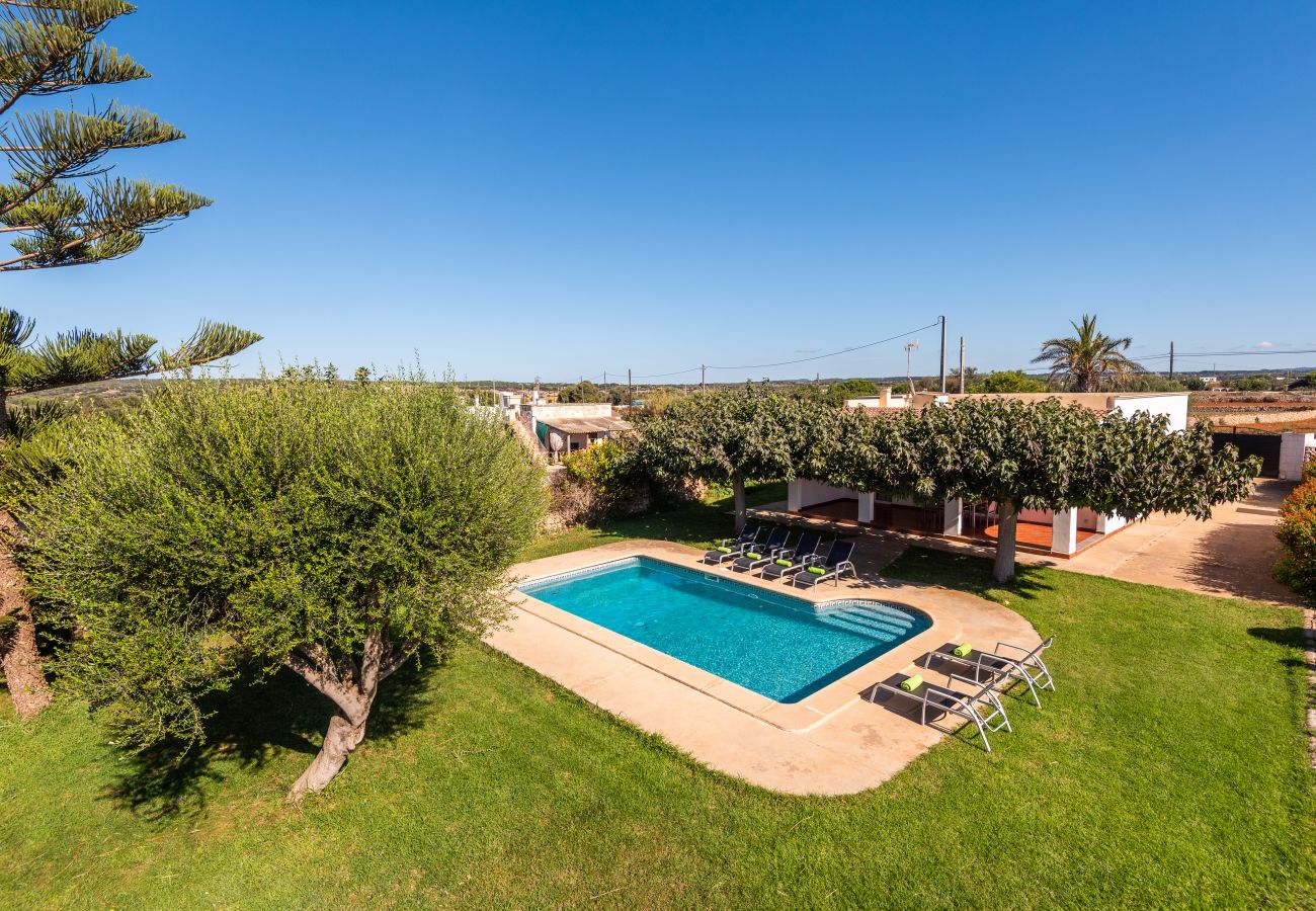 Вилла на Ciutadella de Menorca - Villa en el campo, rodeada de flores, piscina, bbq....