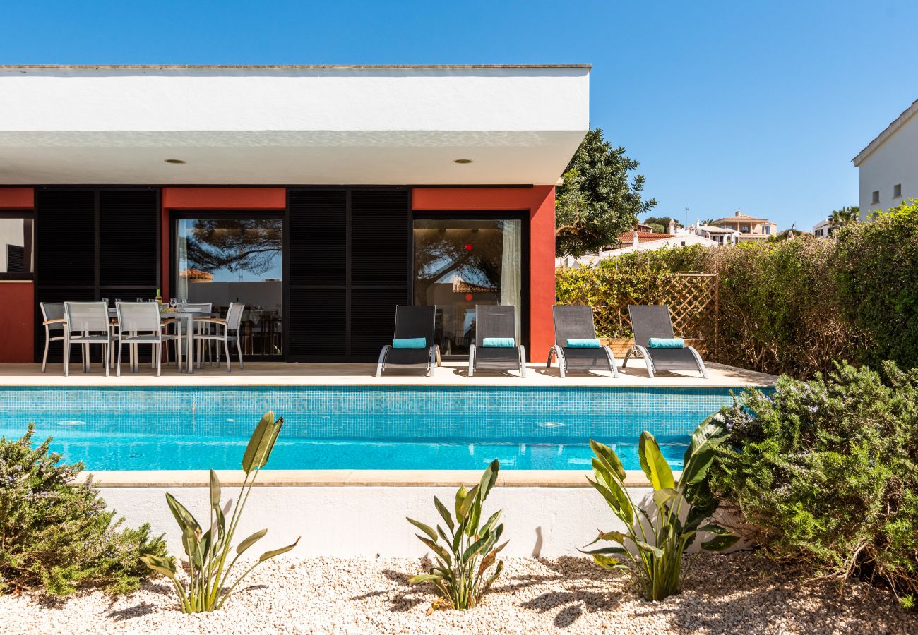 Вилла на Binibequer - Villa adaptada Sillas de Ruedas con piscina privada!!!