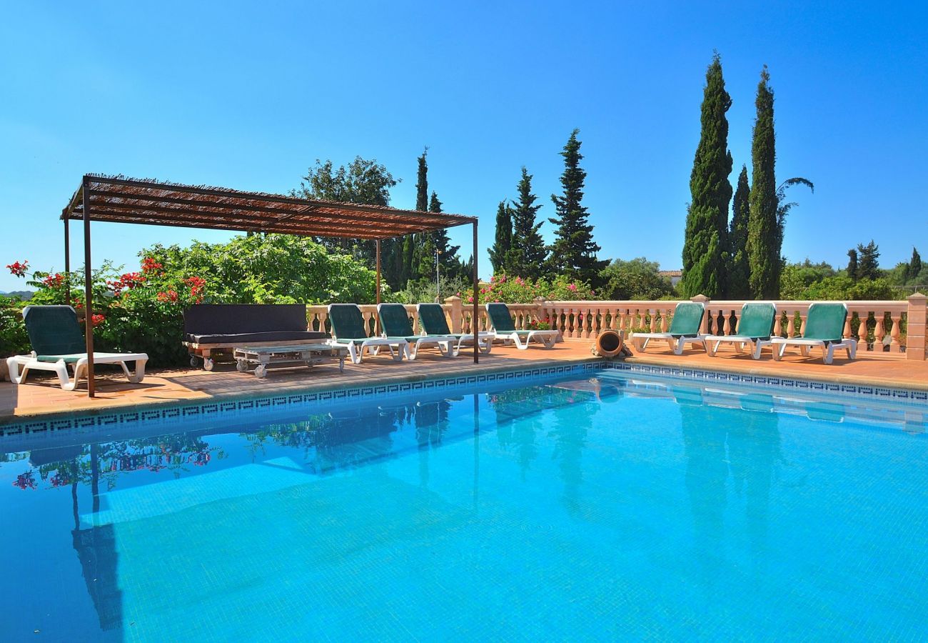 Особняк на Muro -  Son Morey - Villa con piscina con vistas a la Serra Tramuntana 037 