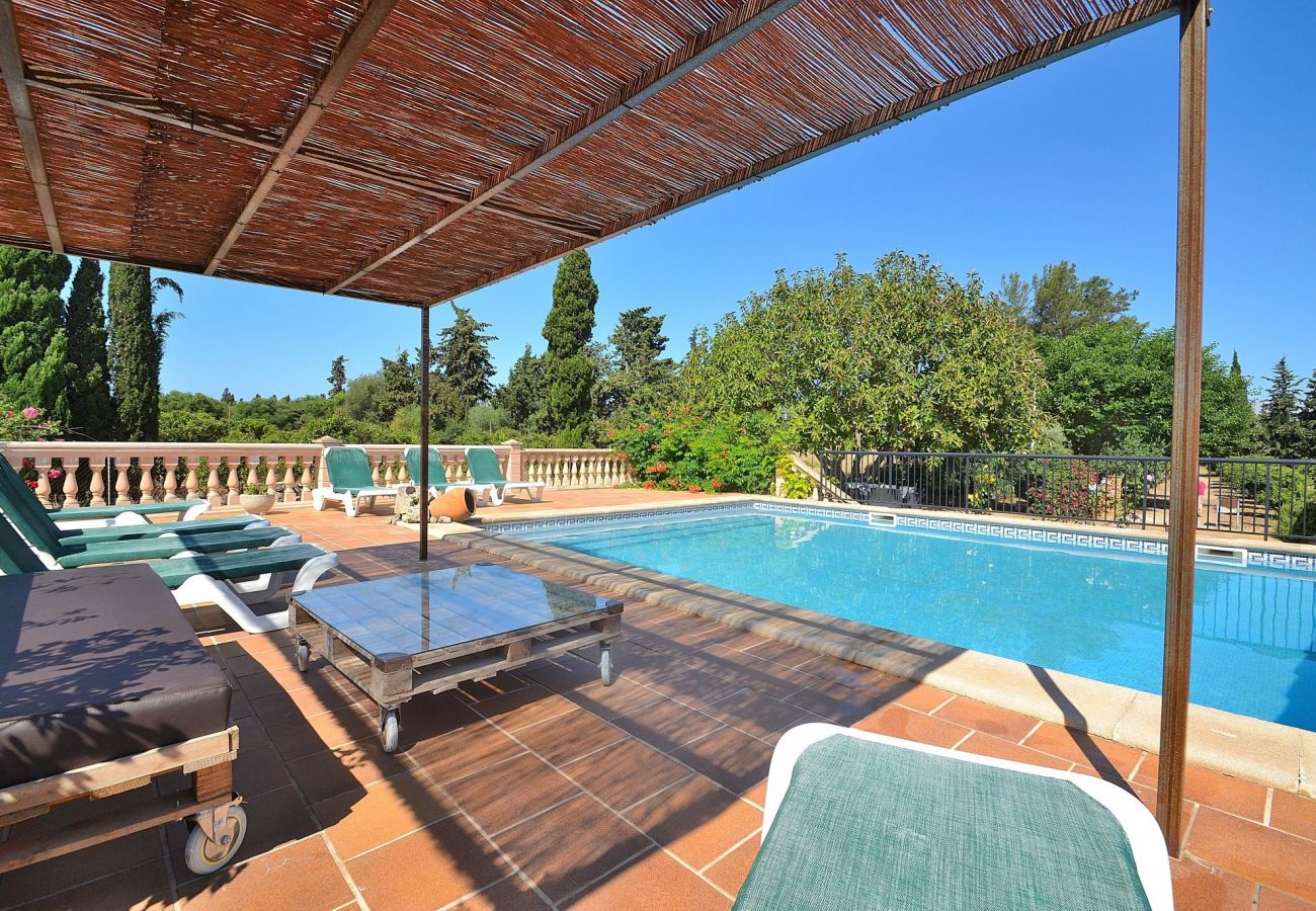Особняк на Muro -  Son Morey - Villa con piscina con vistas a la Serra Tramuntana 037 