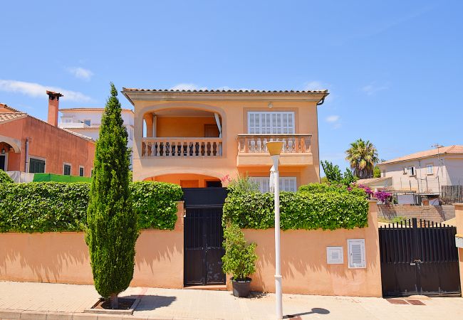 Дом на Son Serra de Marina - Ca Na Caragola 050 fantástica villa con piscina privada, terraza, aire acondicionado y barbacoa