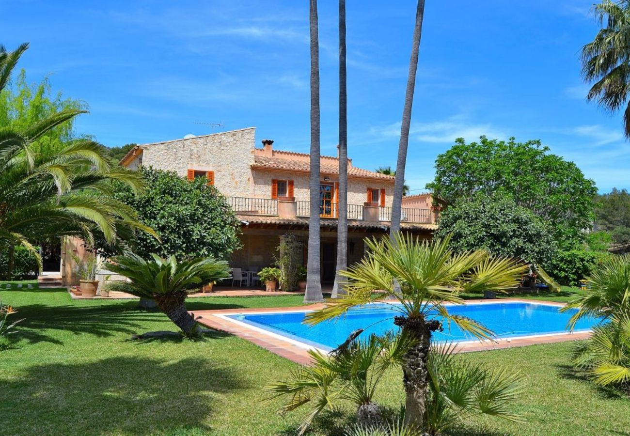 Вилла на Binissalem - Can Bast 106 lujosa villa con piscina privada, sauna, jacuzzi, zona infantil y barbacoa