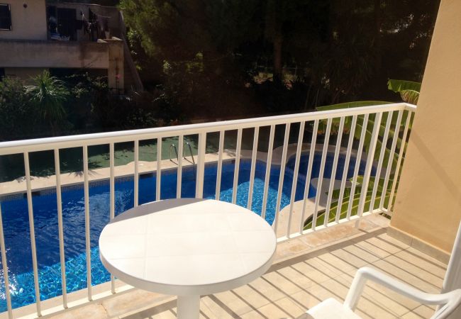 Апартаменты на Can Picafort - Ca n'Antonia 092 apartamento con piscina, balcón, aire acondicionado y WiFi