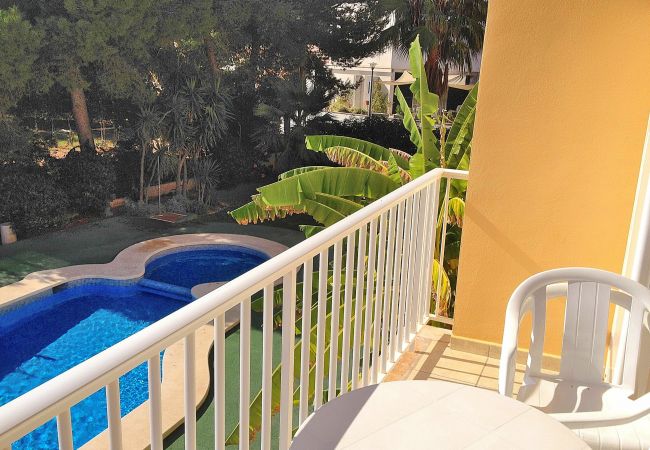 Апартаменты на Can Picafort - Ca n'Antonia 092 apartamento con piscina, balcón, aire acondicionado y WiFi