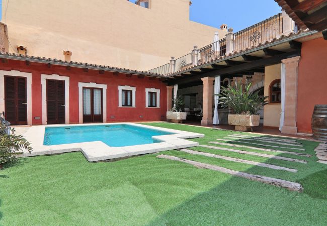  на Muro - Can Bassa 243 fantástica villa con piscina privada, terraza, barbacoa y aire acondicionado