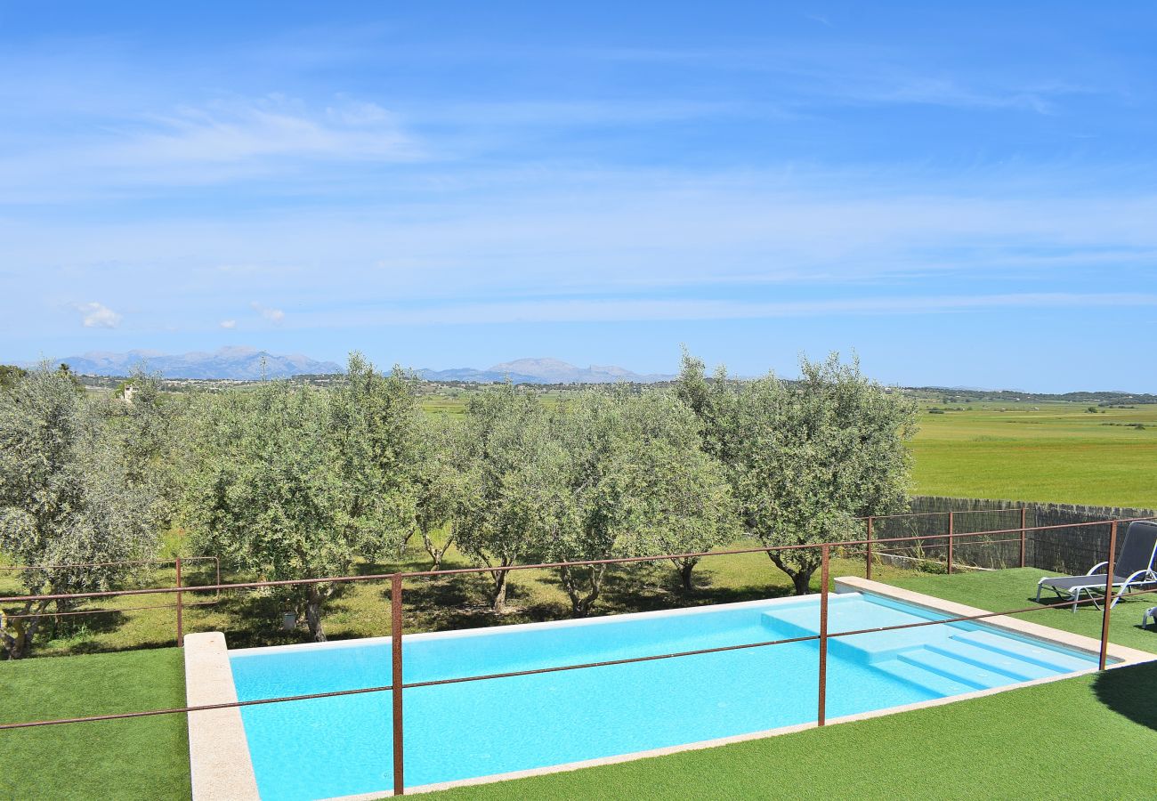 Особняк на Maria de la salut - Es Gassons 012 fantástica villa con piscina privada, impresionantes vistas, barbacoa y aire acondicionado